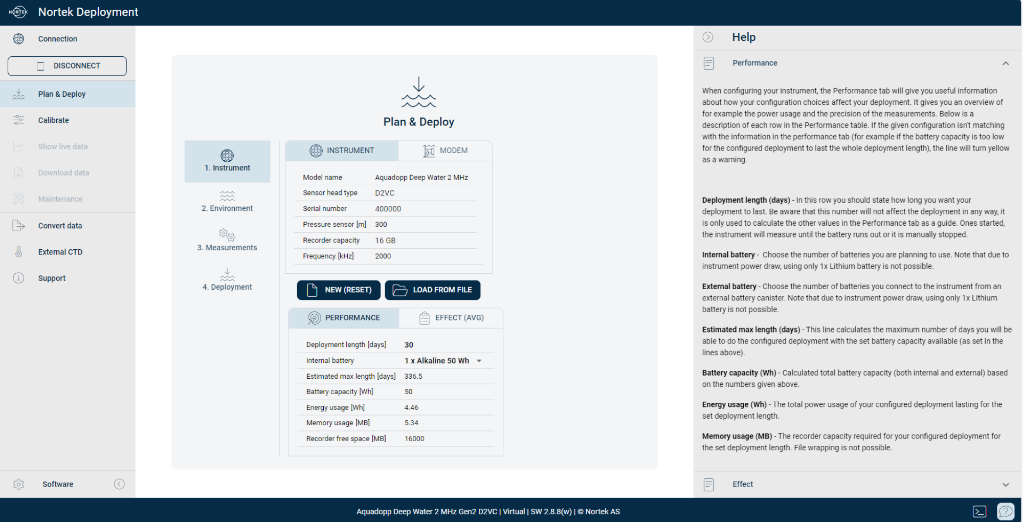 Planning and deployment in software