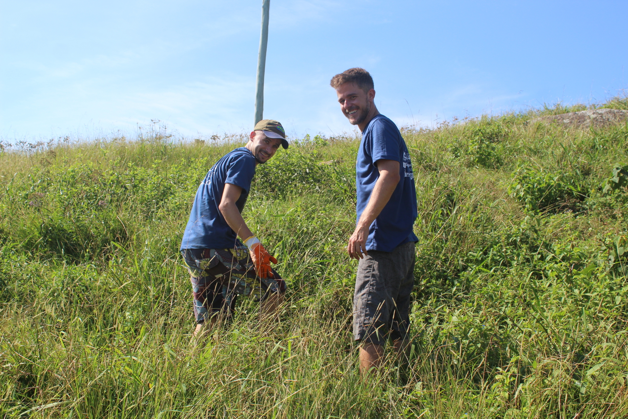 Renato and Pedro Brazil cleanup